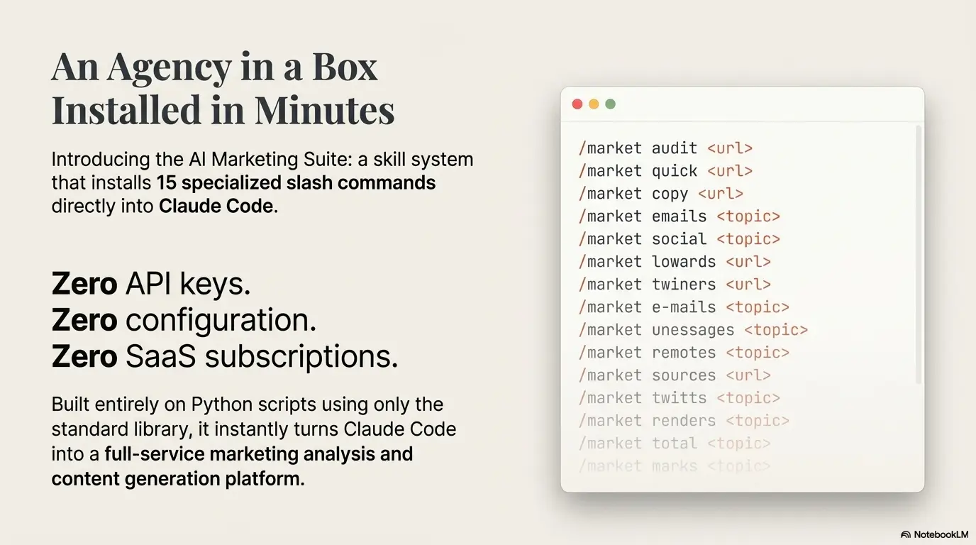 AI Marketing Suite for Claude Code screenshot 3 of 11
