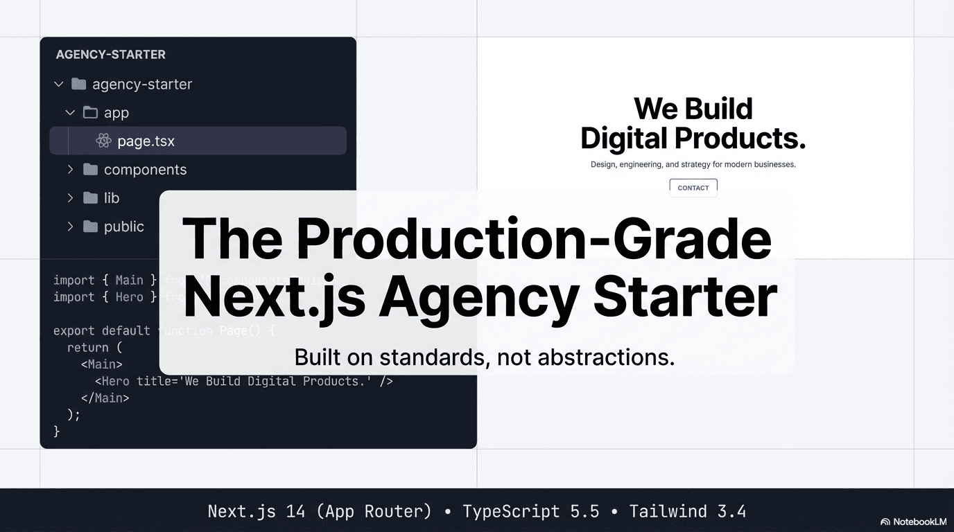 Next.js Agency Starter screenshot 1 of 9